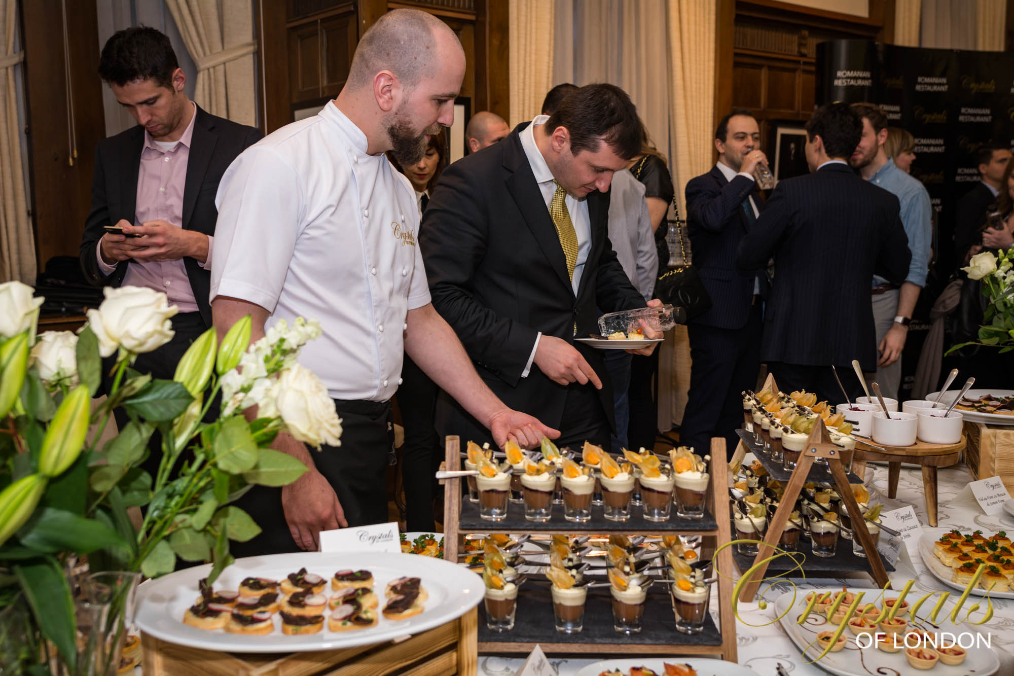 Catering Crystals Of London Events Planner Restaurant Romanesc
